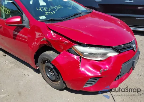 2014 Toyota Corolla Le from USA, damaged, VIN 2T1BURHE1EC060173